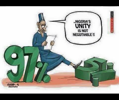 Isaiahuba's tweet photo. Tune in #IPOB #RBL LiveBroadcast as we EXPOSED @MBuhari's 97% against his 5% in one #Nigeria #Biafra @Amaka_Ekwo https://t.co/dG7OoaaHGM