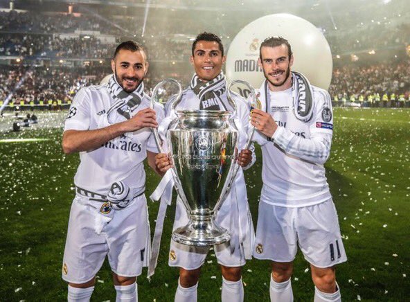 بيل، بنزيما ورونالدو 🙌

أول مرة في تشكيلة الاساسية منذ 108 أيام 👌