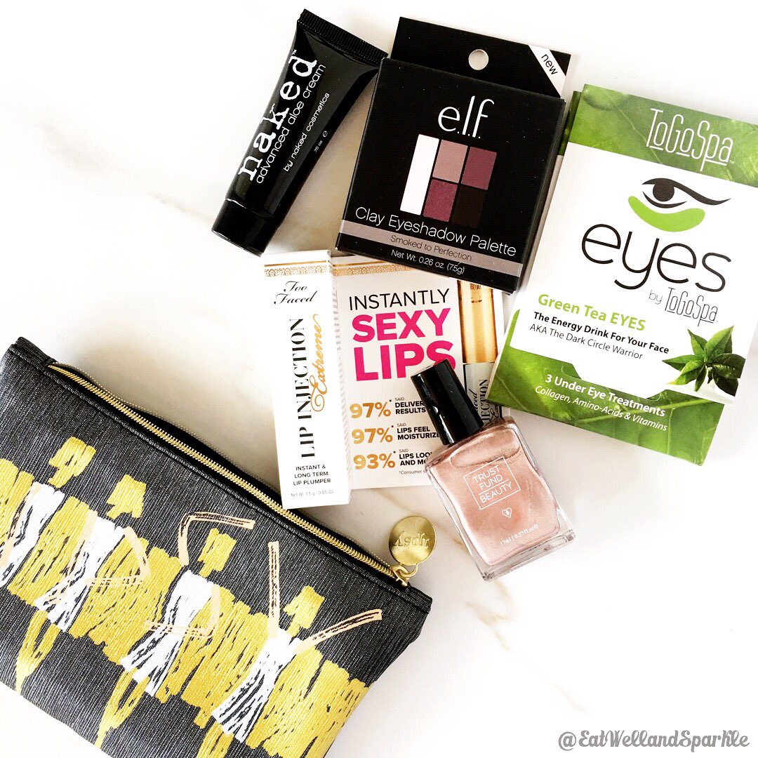 #Ipsy Sept Bag! So Pretty!

#SeptemberGlamBag #ipsyglamazon <a href="/ipsy/">IPSY</a> @TooFaced <a href="/elfcosmetics/">e.l.f. Cosmetics</a> <a href="/ToGoSpa/">ToGoSpa</a> <a href="/nakedcosmetics/">Naked Cosmetics</a>
