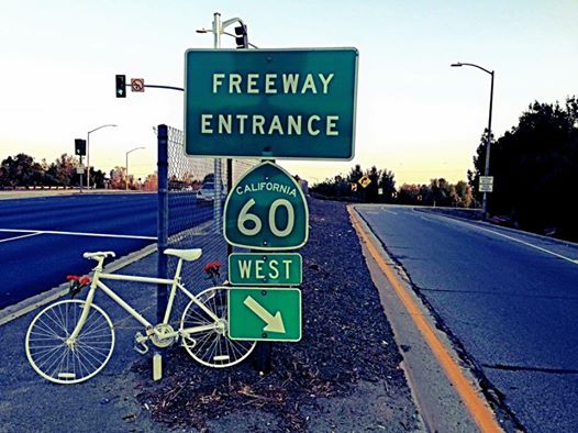 LA DOT artist soliciting images of street memorials + #GhostBikes Email submissions to: ladot.artist@lacity.org