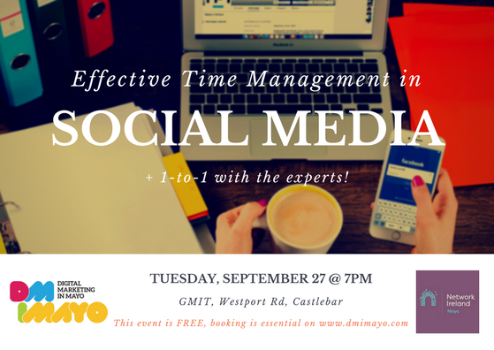 DMiMayo are teaming up with <a href="/networkmayo/">Network Ireland Mayo</a> to bring you....
bit.ly/2cYsFlg as part of <a href="/MayoIdeasWeek/">Mayo Ideas Month</a>