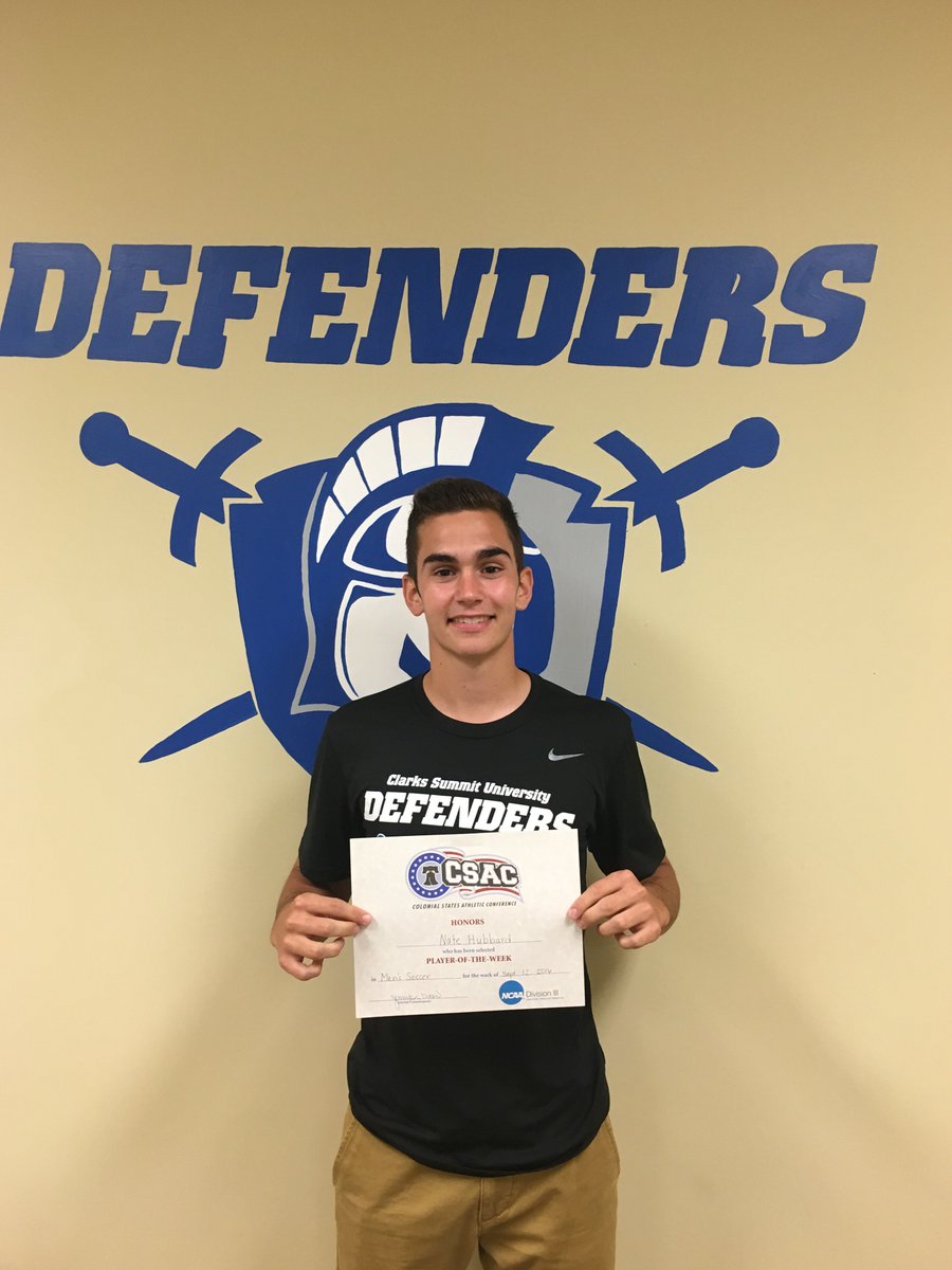 CSUDefenderMSOC's tweet photo. Congrats to Nate Hubbard for his CSAC player of the week award! #csudefenders https://t.co/ltT0GBNEBe