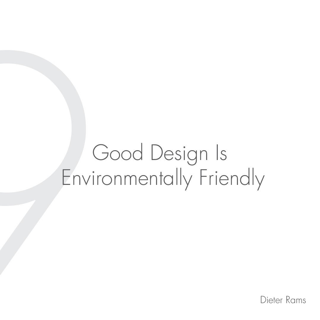 IDA_Utah's tweet photo. Day 9. Design is conscious about resource use and pollution. #IDAU #dieterrams  #10principlesofgooddesign https://t.co/G14AHiyw9E