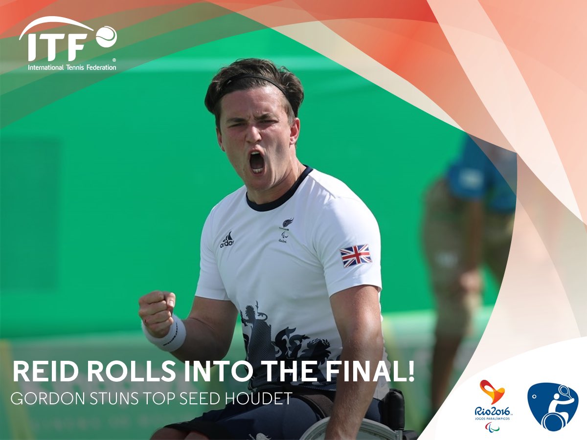 GordonReid91's tweet image. What is going on today???? 😂😂😂
I'm in the Paralympics singles final and it's against my doubles partner!!!🇬🇧🇬🇧🇬🇧🇬🇧🇬🇧