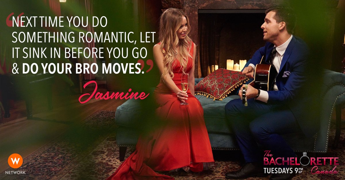 BachCan's tweet photo. Lesson learned! Guys, if you want to impress the #BacheloretteCA @jazlor1 - Don't bust out the #BroMoves. https://t.co/63Rz8qpcLT