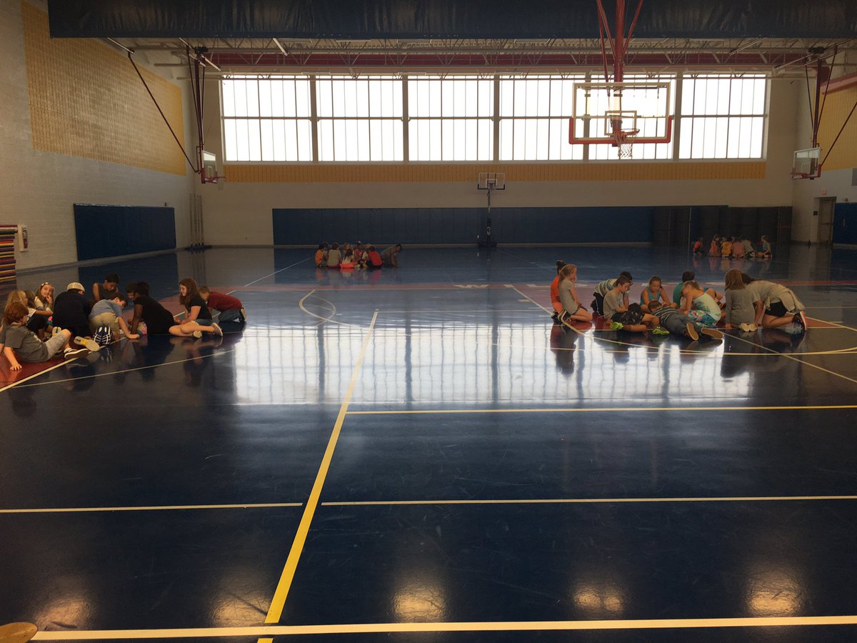 TeamCourageDAIS's tweet photo. Team time "mathmatizing" in the gym!! #mathball https://t.co/RowdCEEqd9