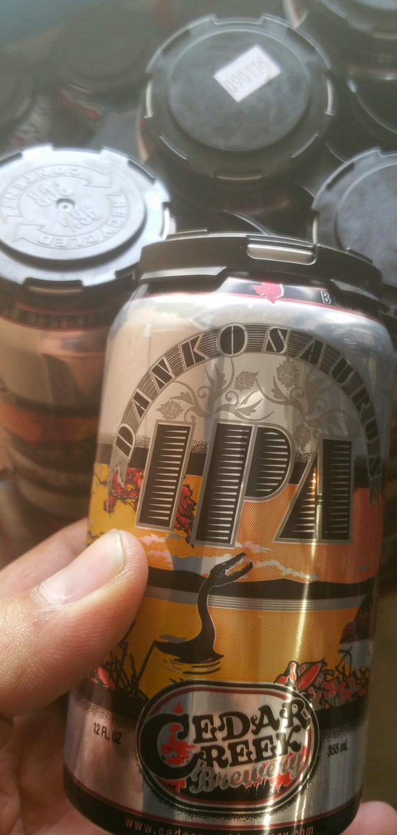 E1Grocery's tweet photo. Fresh @cedarcreekbeer #Dankasaurus now available at #E1G - canned on 09.01.16 @ATXBeerReleases https://t.co/gFvV1K9AKe