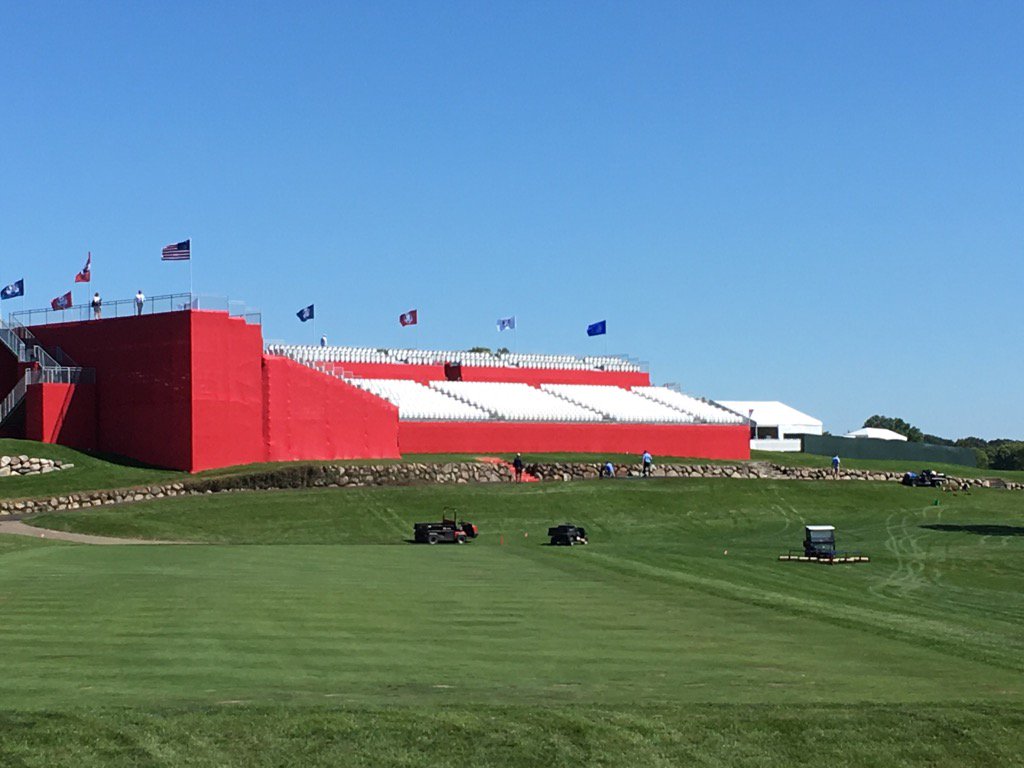 jeffreyhintz's tweet image. First tee update @rydercup. It&apos;s BIG!