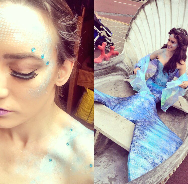 BaileyFrances_'s tweet photo. 🐠At wkends we Mermaid⚓️ #AlbertDock #PirateDock16 TY to all who worked so hard to make me look like a 👑@FitTheBill1 https://t.co/cLWbIZTNyC