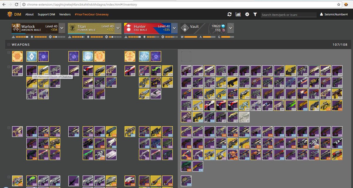 SeismicNumber4's tweet photo. This is my #Destiny #YearTwoGear with @ThisIsDIM - Giveaway Info https://t.co/PlvRyTeG9X https://t.co/A6N6Bilb7W