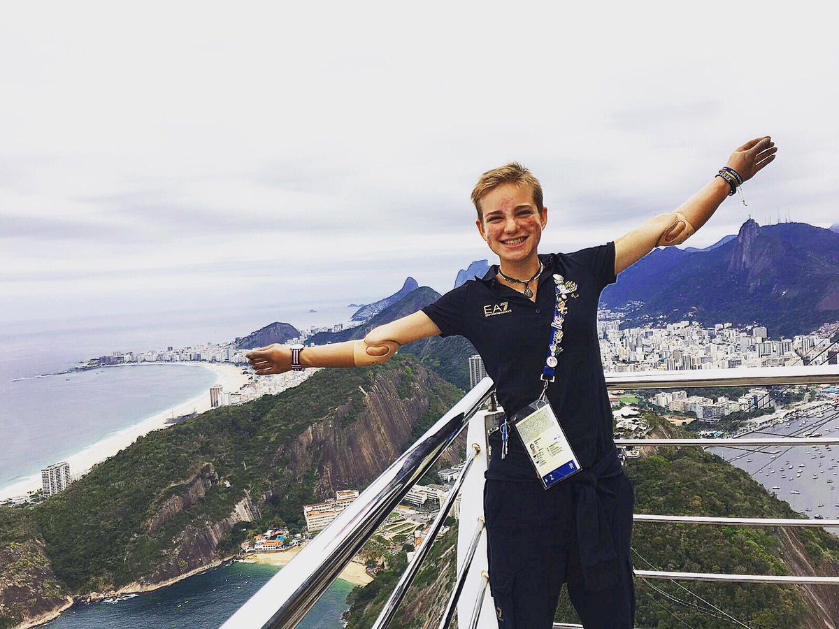 Federica Seneghini Auf Twitter Bebe Vio Oro Alle Paralimpiadi Di Rio