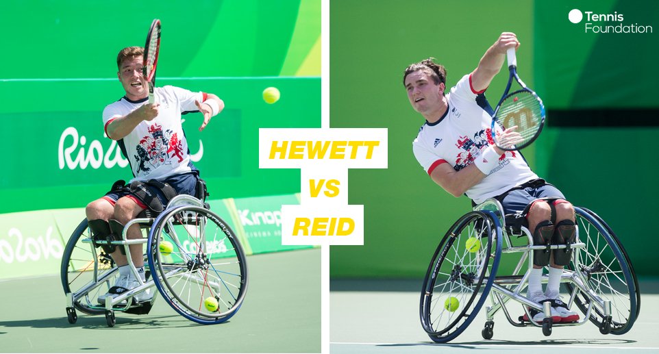 TennisFndation's tweet photo. Yes! It will be an all 🇬🇧 #wheelchairtennis Men's singles final in #Rio2016 

Such amazing news, we are so proud 😁 https://t.co/swf7abkora