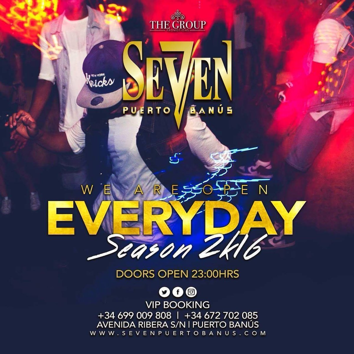 Sevenpbanus's tweet image. Party in style in #Marbella biggest and most luxurious club. Glamour, beautiful girls and great atmosphere. #Marbs