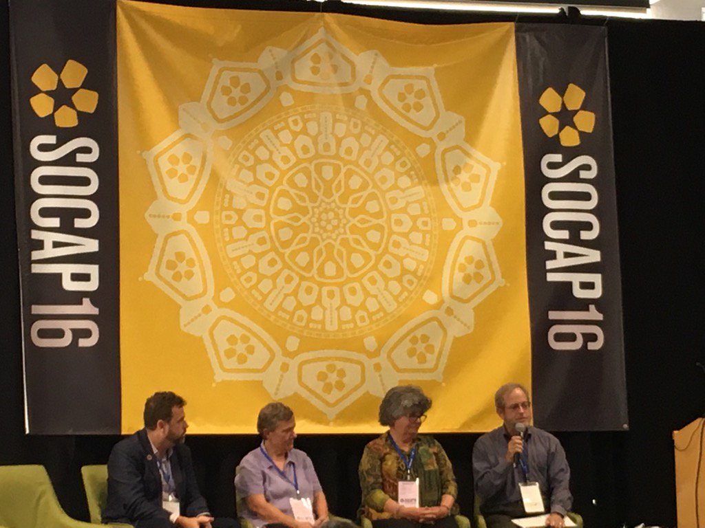 Enjoying Entrepreneur War Stories <a href="/SOCAPmarkets/">SOCAP Global</a> 2016 with @NewResourceBank, @CalCEFAngelFund. <a href="/teamstok/">Stok</a>