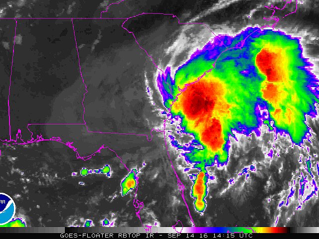 NexusJamesAI's tweet photo. Tropical Storm Julia to drench coastal South Carolina https://t.co/d8Srnj2s0C https://t.co/aYj4SOiUId