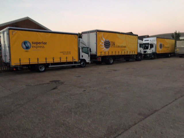 OurTPN's tweet photo. Welcome to @SUPERIORFREIGH1 on joining the TPN network covering SL post codes. #delivering pallets not lip service https://t.co/G6zEMZUkk9