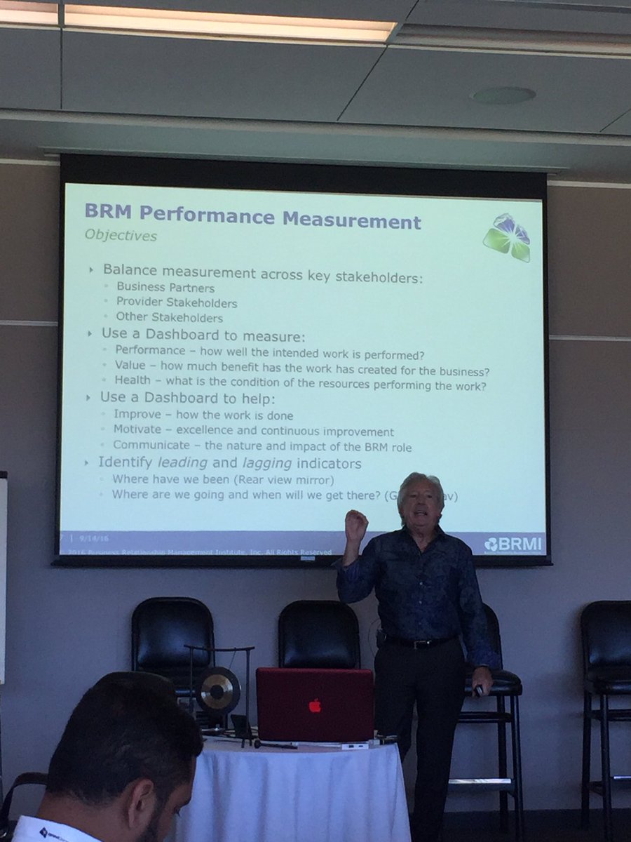 Are you a Business Relationship Manager? Do you know how to manage your performance? BRMI knows. #brmconnect