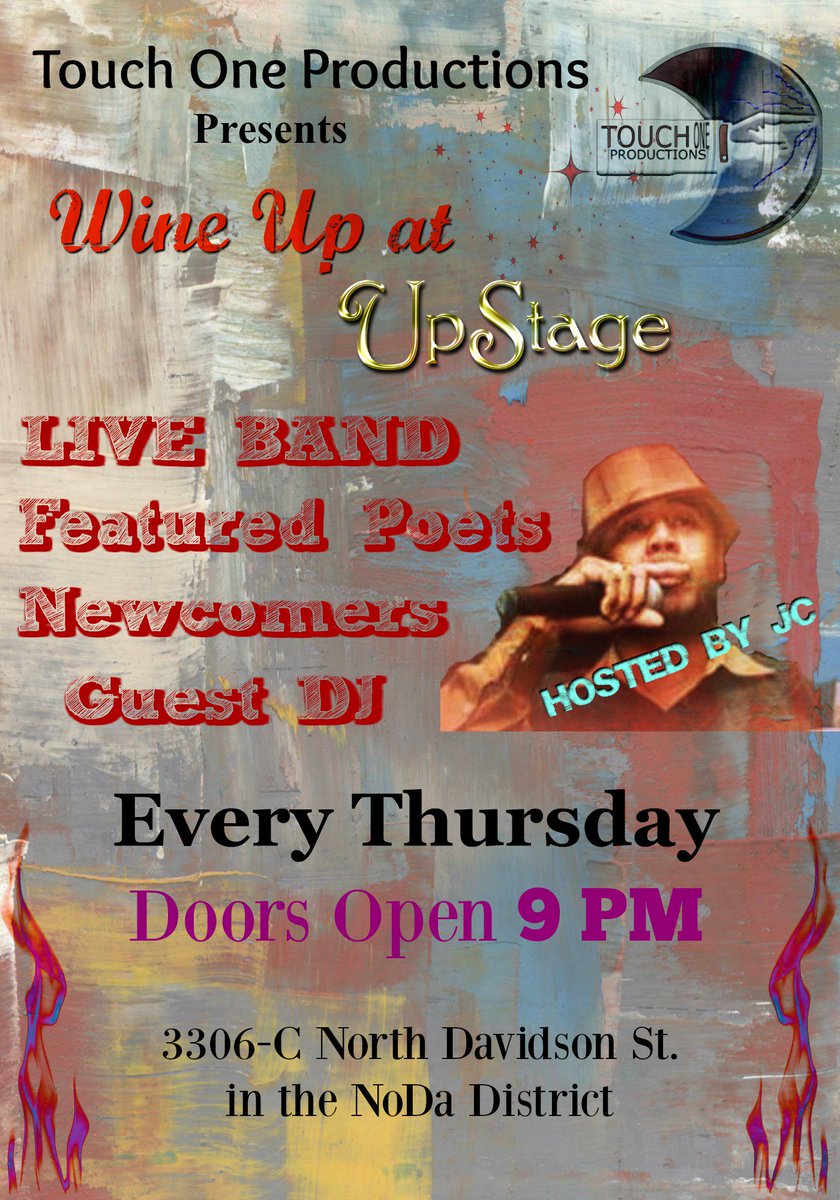 UpStage NoDa tweet media