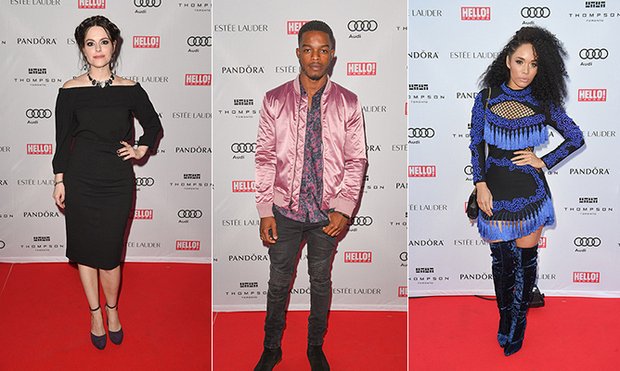 HelloCanada's tweet photo. Stars pose on our @AudiCanada red carpet at our #Hello10 anniversary bash! See all the pics: https://t.co/ijF7k2hoIn https://t.co/JmLjCMpOuA