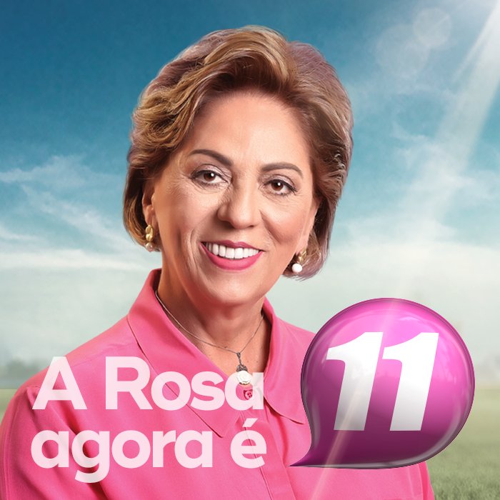 RosalbaCiarlini's tweet photo. #Vote11, vote #PrefeitaRosalba pra colocar Mossoró no rumo certo! https://t.co/uBVT6MxZmL