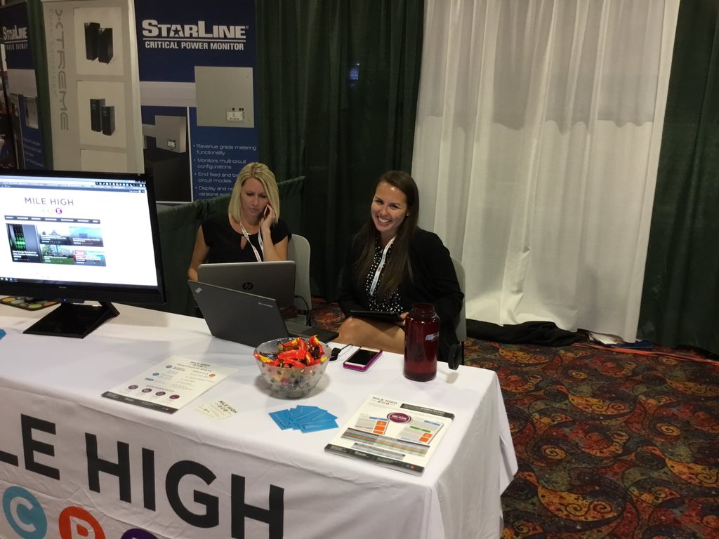 Stop by and chat with our partners <a href="/milehighcre/">MileHighCRE</a> <a href="/AFECExpo/">AFEC</a>