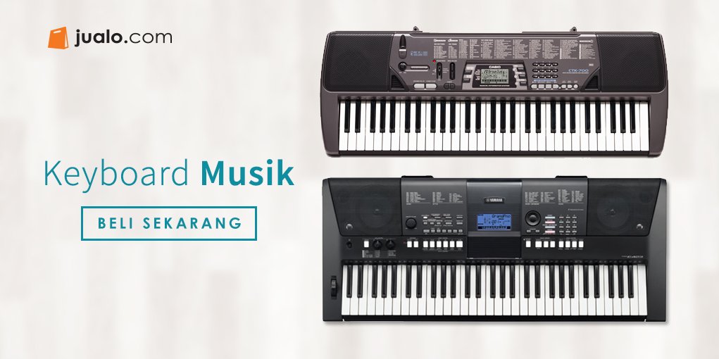 Hobi main musik? Keyboard ini bisa jadi pilihan kamu bit.ly/2bujGpy
