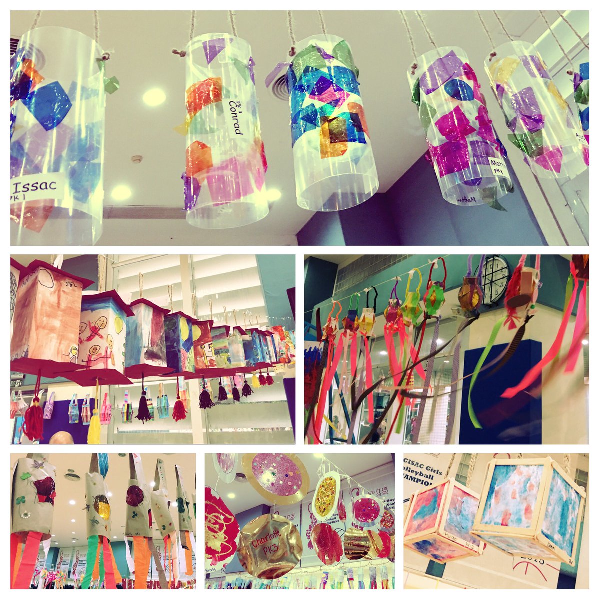 emailsiska's tweet photo. Colourful lanterns in Mid-Autumn/Lantern Festival @TISMacao last night. #tismacao https://t.co/WkocLx9dfW