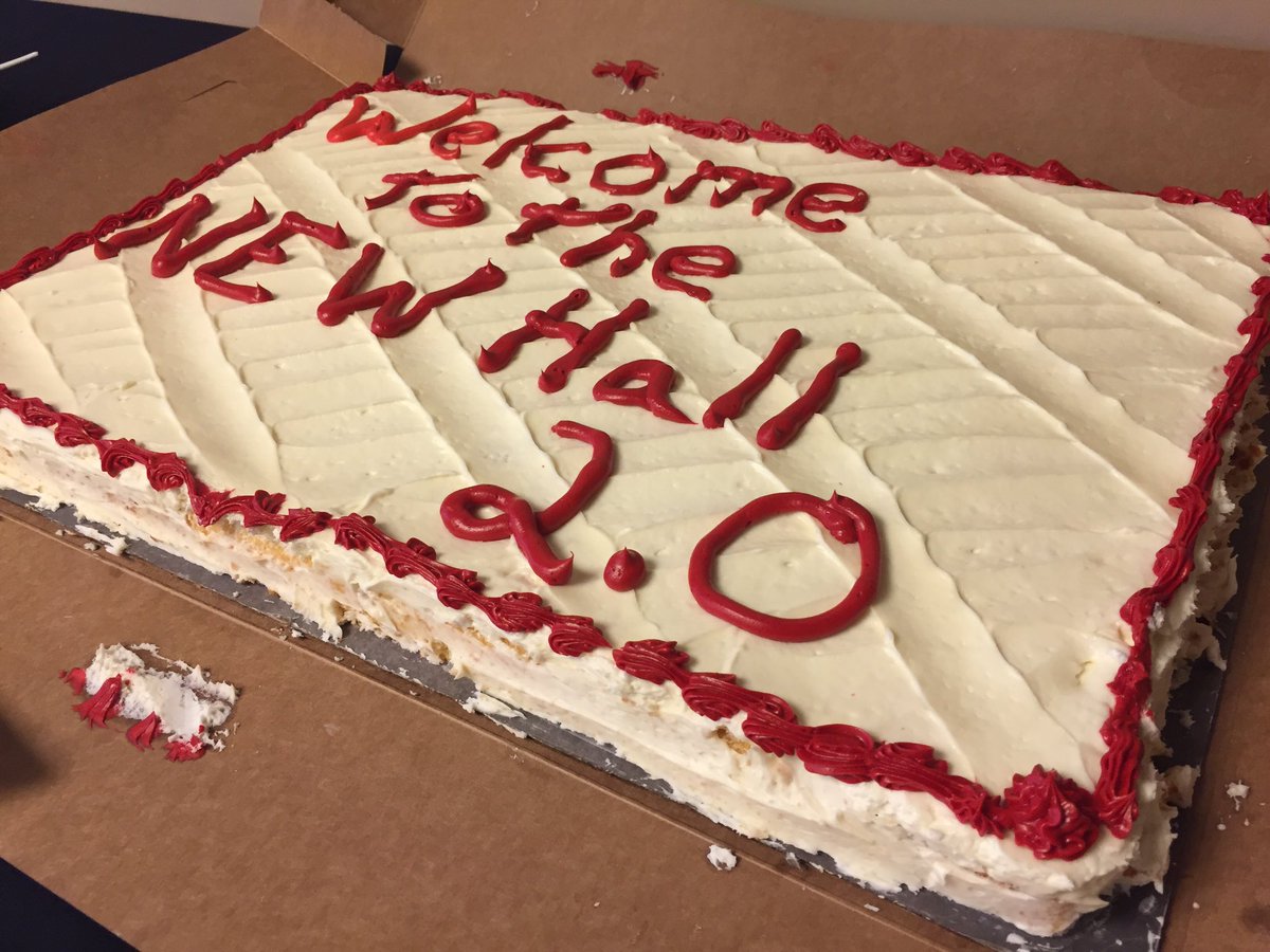 This just happened! Second annual welcome dinner