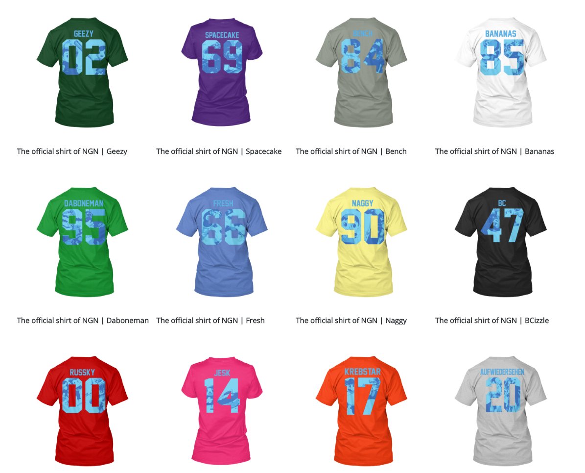 NoGoodCitizen's tweet photo. These are lit
Glad to finally make this happen. Giveaway winner shirts fulfilled soon. #NGN #NoGoodNetwork https://t.co/JBo8iR777S