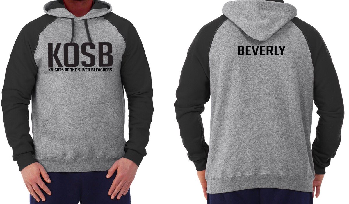 This year's KOSB hoodies. They will go on sale next week...more info to follow. #GoKnights #KOSB #ChangeIsGood