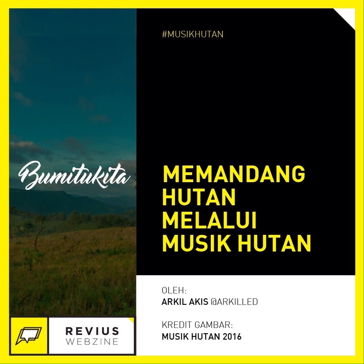bedanya hutan yg kita lihat  dgn hutan yg menaungi Musik Hutan? simak ulasan Arkil Akis
revi.us/memandang-huta…