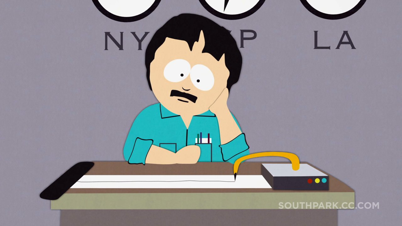 South Park on Twitter "Throwback Randy was first appeared in "Volcano