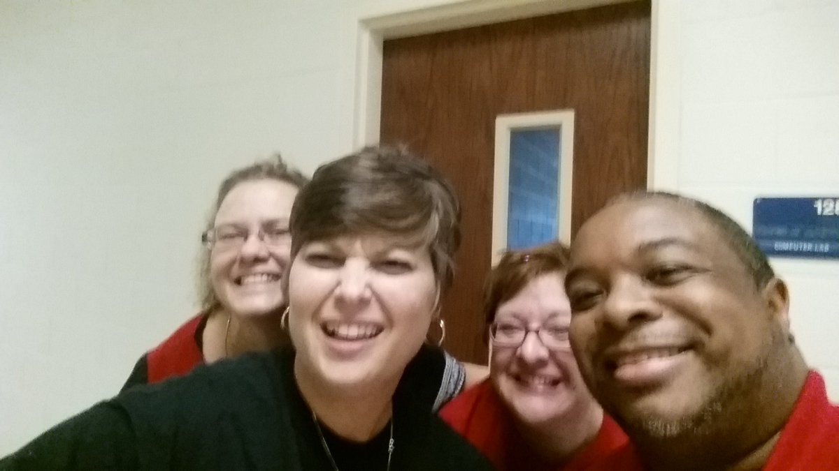 aj3lee's tweet photo. Terrible at selfies, but Rodney loved to laugh #RedforRodney https://t.co/vJXg2XMZ1q