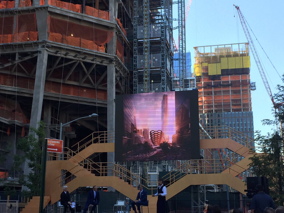 lbxnyc's tweet photo. Hudson Yards Vessel first images revealed.  #hellohudsonyards #jarosbaumbolles #hudsonyards https://t.co/lAXJMxlDGo