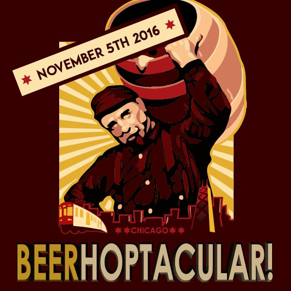 @BeerHoptacular will take place on Saturday, November 5th. Tickets On Sale Now! BeerHoptacular.com #ChiBeerHop
