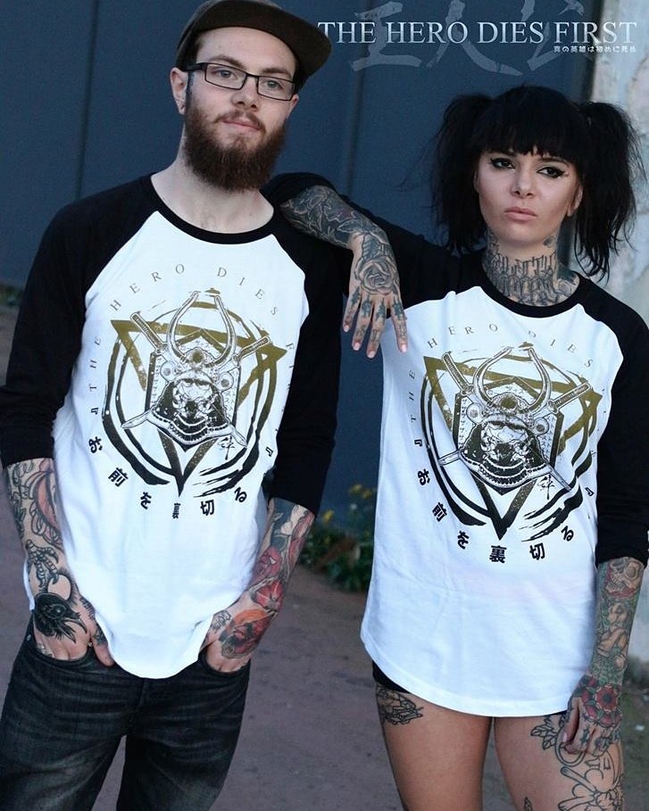 It's here! Pre-order our Baseball Tee and "EP II: RISE:", link in description! RISE 16/09/MMVI #metal #merch #ep