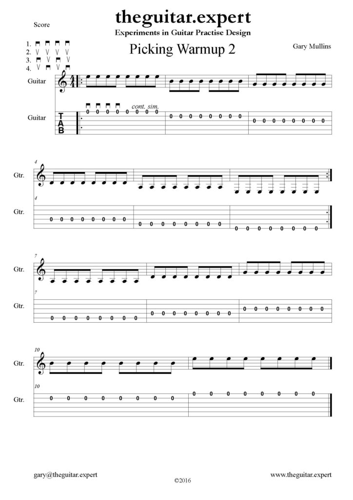 Picking Warm Up 2 theguitar.expert/picking-warm-u…