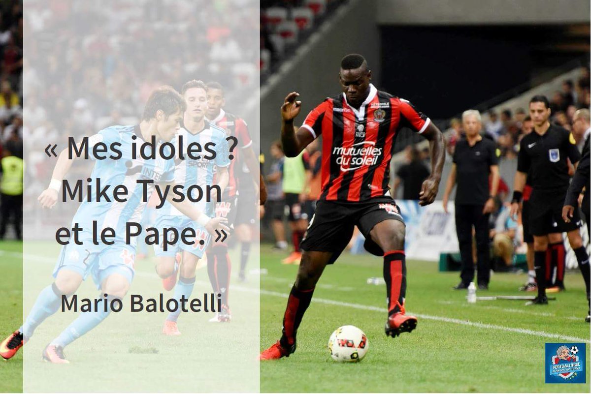 Footballogue's tweet photo. [#Décla💬] Mario Balotelli, encore et toujours... 😂 https://t.co/RGvhrzi7v1