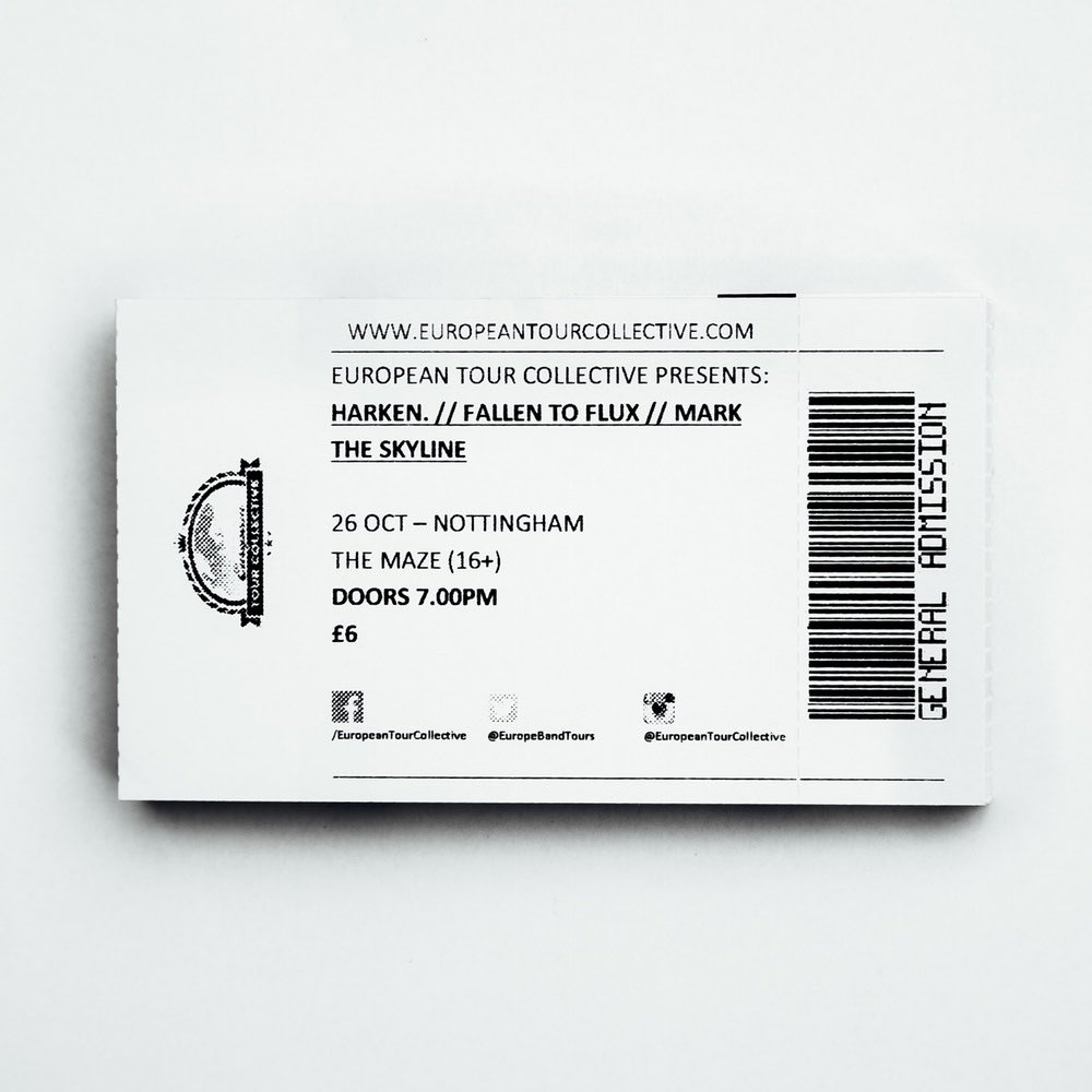 HarkenOfficial's tweet photo. Tickets for our upcoming UK tour are now available at our online store! https://t.co/2uACmCrznm https://t.co/e1xjaC3OJg