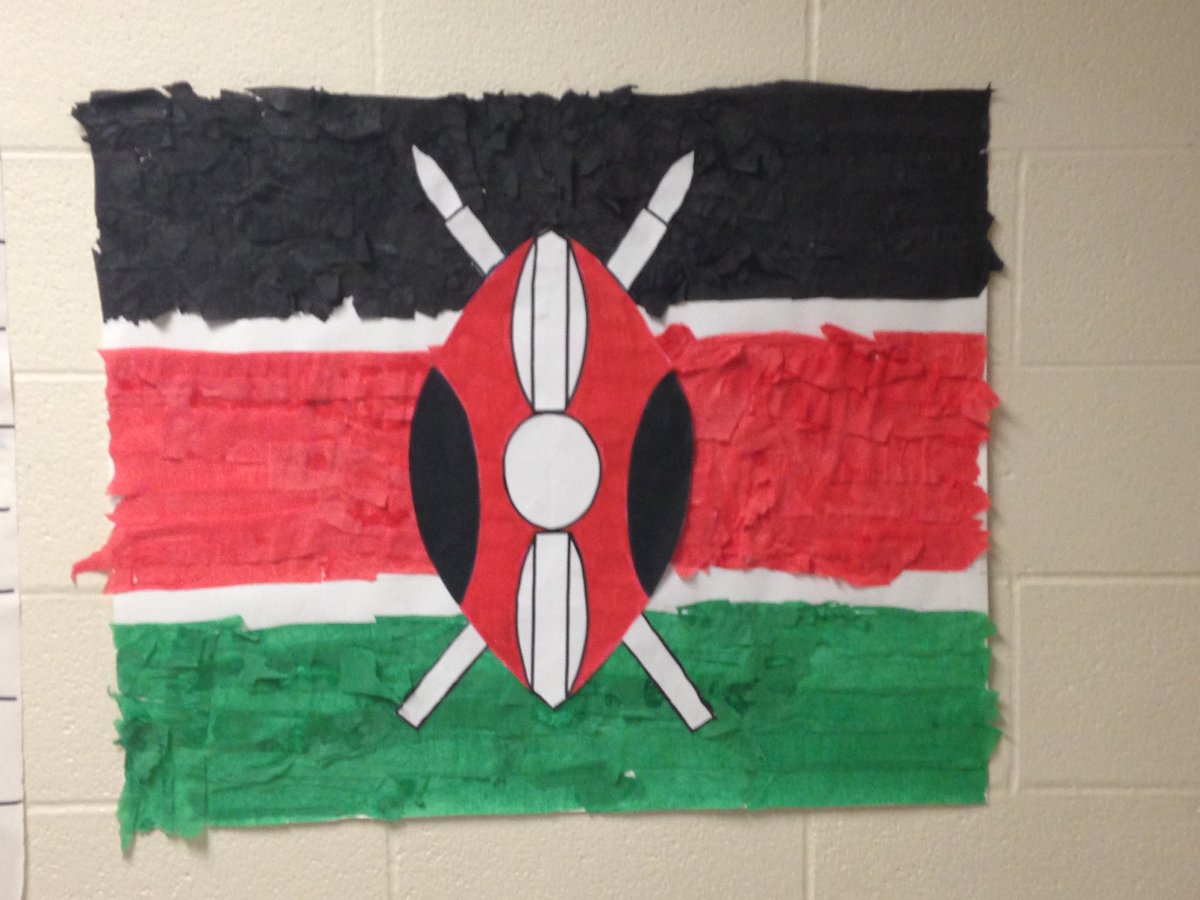 alanizfirsties's tweet photo. All ready for the Rann Olympics!  We are representing Kenya.  #rannlearns https://t.co/1XDigkwcMh