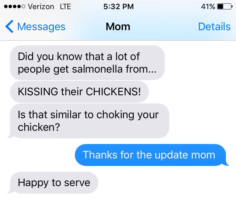 celesteleighb's tweet photo. Chicken news #shitmymomsays #farmseries https://t.co/dcUq62I5Q3