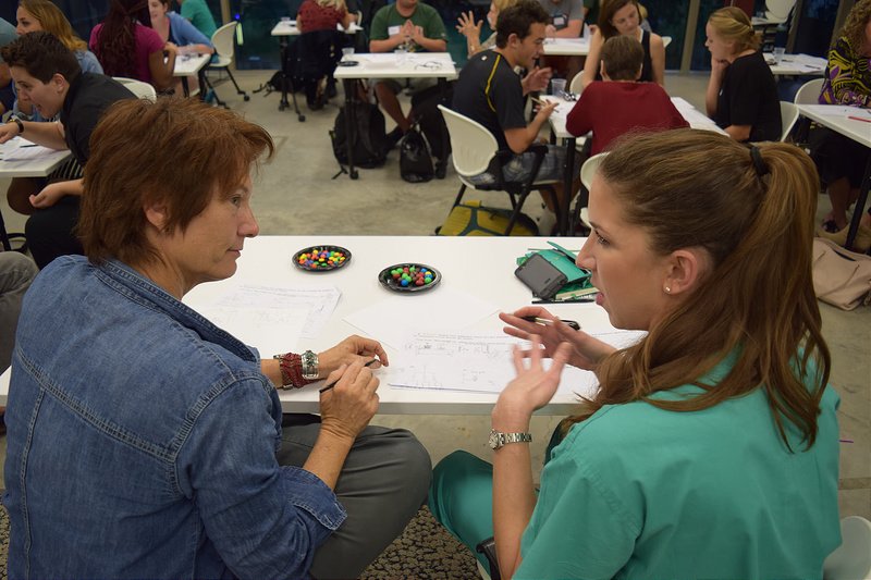 TaylorTulane's tweet photo. #Dissolvingboundaries Taylor pushes for collaboration among the community, students, staff,&amp; faculty! @lmurphy2 https://t.co/PKde3rqkml
