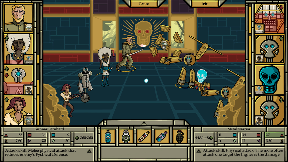 QuestToAztlan's tweet photo. That skull is really blue...this looks bad! #QuesttoAztlan #gamedev https://t.co/zSVWXXcDAf