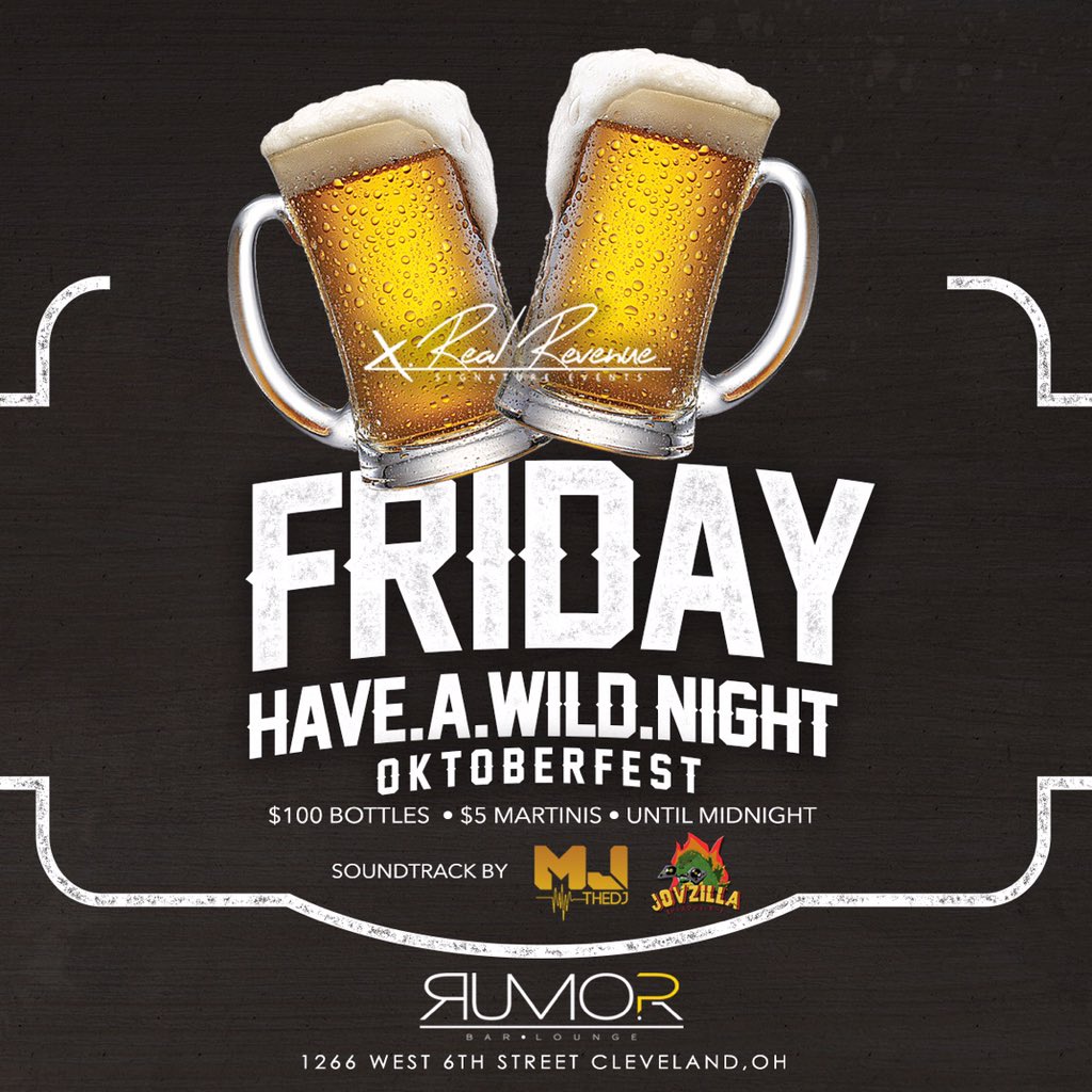 This Friday 🍻🍾 Turning Up At Rumor