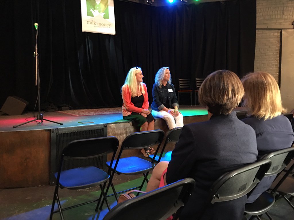 drewgrosvenor's tweet photo. . @MilkMoneyVT at @ArtsRiot #investlocal event with @gringojacks https://t.co/aA1kQl4srY