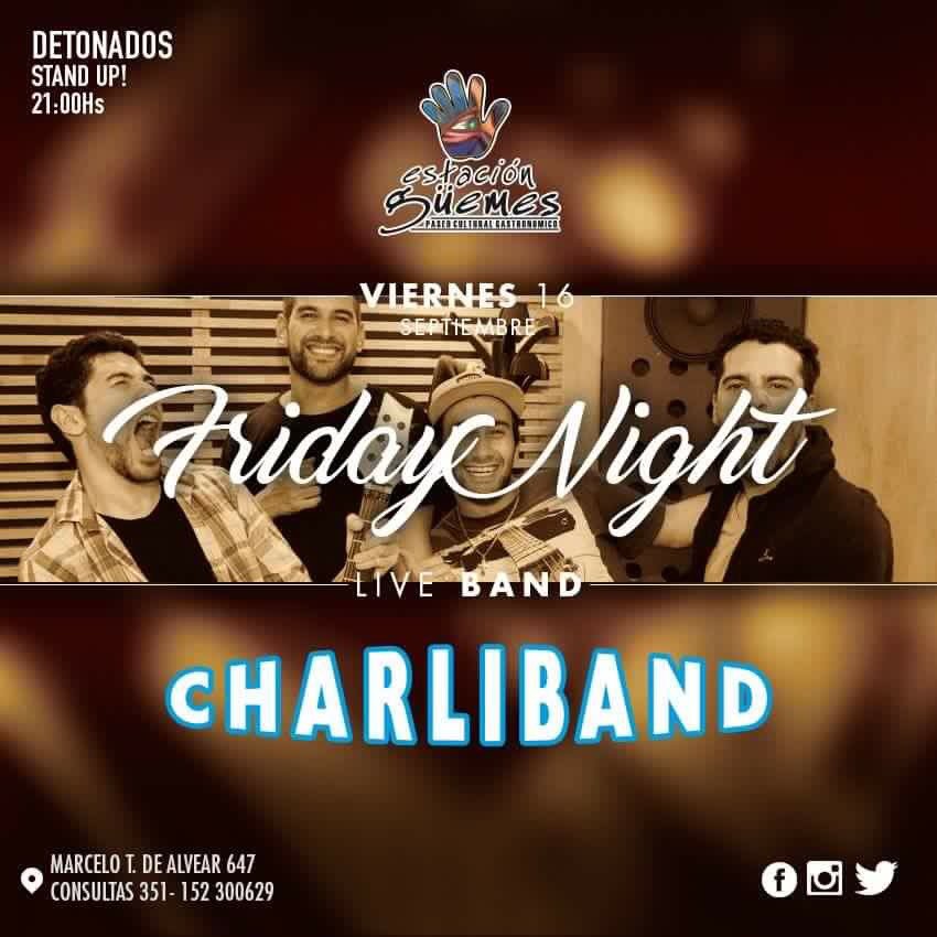 charlibandok's tweet photo. El Viernes Veni a bailar y a divertirte con nosotros en @Estacioncba Listas 3512300629 +23años te esperamos https://t.co/LQ0bqJF4AC