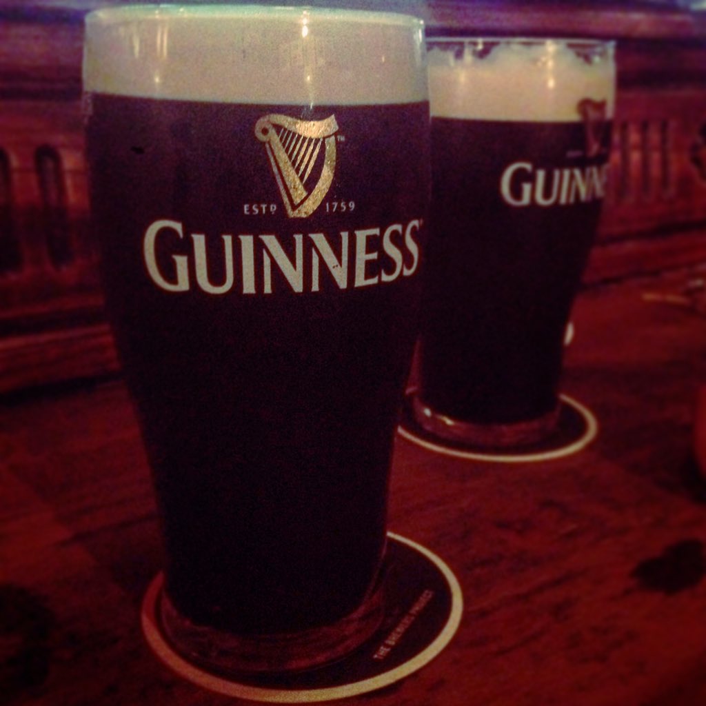 Last night I celebrated *six* years at <a href="/liberty_wines/">Liberty Wines</a> with a delicious pint of the black stuff in Dublin! #cheers