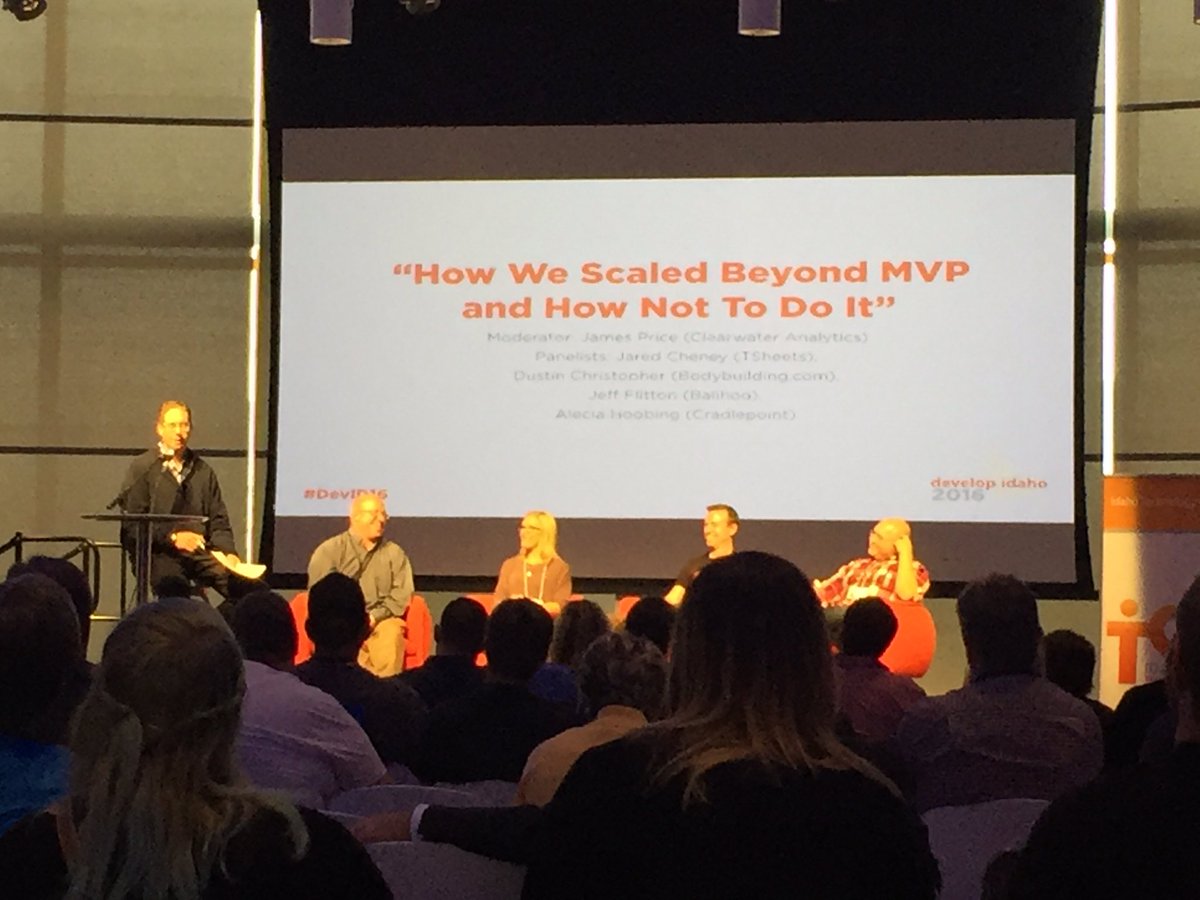 fiberpipe_inc's tweet photo. #DevID16 breakout on business from standard to #MVP  @cradlepoint @Bodybuildingcom @tsheets @awscloud @developidaho https://t.co/N5XR2FguKh