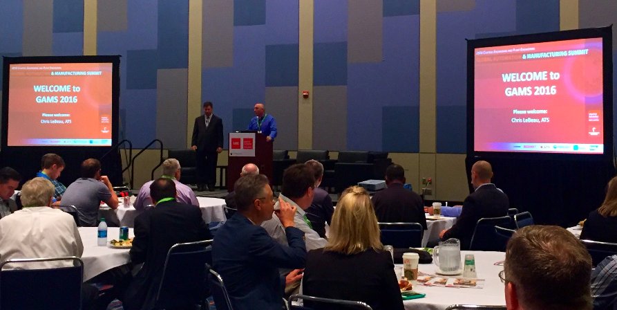 AdvancedTechATS's tweet photo. Thanks @PlantEngMag for having us at the 2016 Global Automation and Manufacturing Summit today! #GAMS2016 https://t.co/v83gVjIZGW