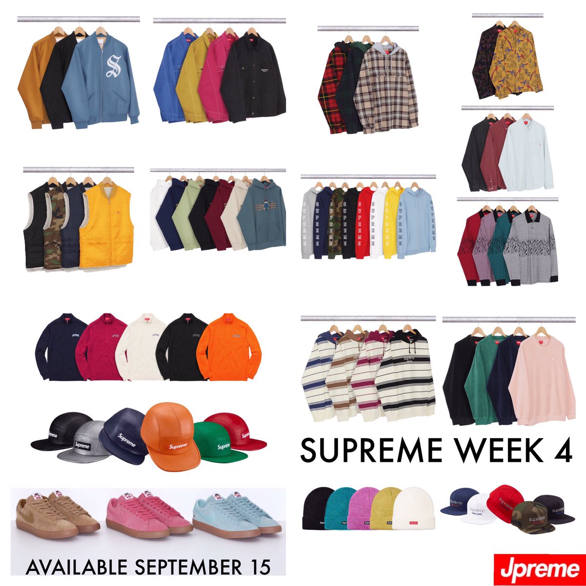 Prices and Droplist 16th March 23 - Week 4 - Supreme